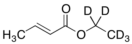 Ethyl-d5 Crotonate - Chemical structure and product image