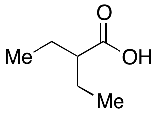 2-Ethylbutyric Acid - Chemical structure and product image
