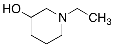 1-Ethyl-3-hydroxypiperidine - Chemical structure and product image