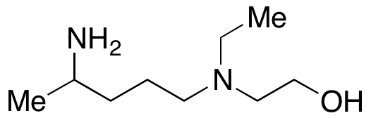 5-(N-Ethyl-N-2-hydroxyethylamino)-2-penthlamine - Chemical structure and product image