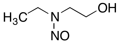 N-Ethyl-N-(2-hydroxyethyl)nitrosamine - Chemical structure and product image