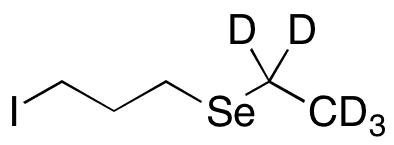 Ethyl(3-iodopropyl)selane-d5 - Chemical structure and product image