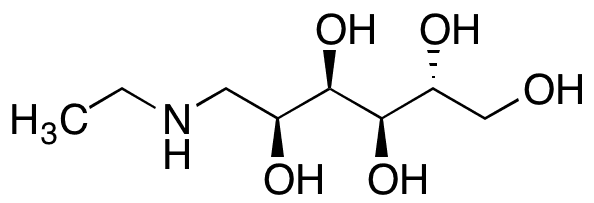 N-Ethyl-D-glucamine - Chemical structure and product image