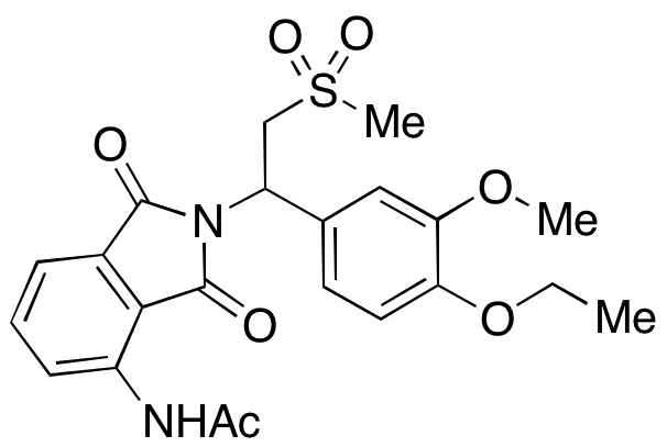 rac-4-O-Ethyl-3-O-methyl Apremilast - Chemical structure and product image