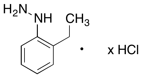 Ethylphenylhydrazine Hydrochloride - Chemical structure and product image