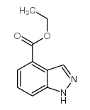 Ethyl 1h-indazole-4-carboxylate - Chemical structure and product image