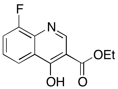 Ethyl 8-Fluoro-4-hydroxyquinoline-3-carboxylate - Chemical structure and product image