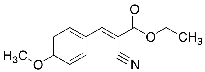 Ethyl (E)-2-cyano-3-(4-methoxyphenyl)-2-propenoate - Chemical structure and product image