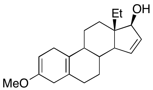 (17Beta)-13-Ethyl-3-methoxy-gona-2,5(10),15-trien-17-ol - Chemical structure and product image