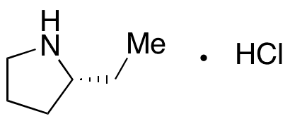 (2R)-Ethylpyrrolidine Hydrochloride - Chemical structure and product image