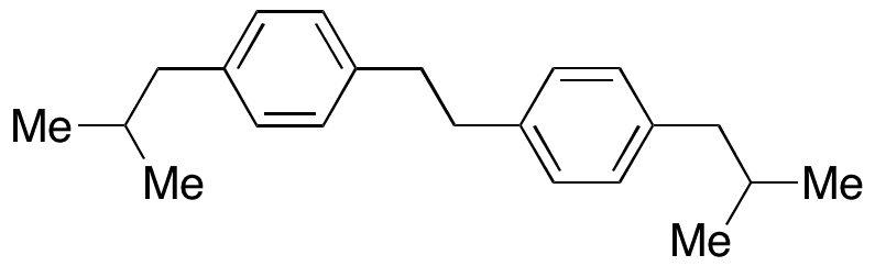 1,1-(1,2-Ethanediyl)bis[4-(2-methylpropyl)benzene - Chemical structure and product image