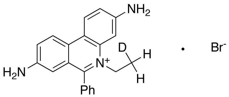 Ethidium-d1 Bromide - Chemical structure and product image