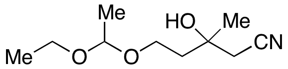 5-(1-Ethoxyethoxy)-3-hydroxy-3-methylpentanenitrile - Chemical structure and product image