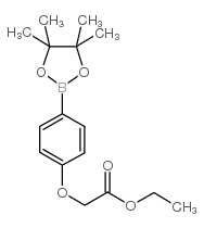 4-(2-Ethoxy-2-oxoethoxy)phenylboronic acid, pinacol ester - Chemical structure and product image