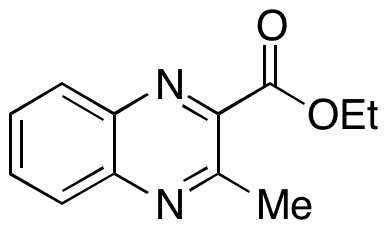 Ethyl 3-methyl-2-quinoxalinecarboxylate - Chemical structure and product image