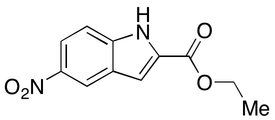 Ethyl 5-Nitroindole-2-carboxylate - Chemical structure and product image