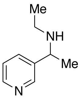 N-Ethyl-alpha-methyl-3-pyridinemethanamine - Chemical structure and product image