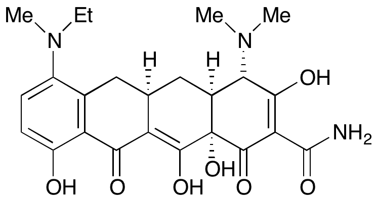7-Ethylmethylamino Sancycline (90%) - Chemical structure and product image