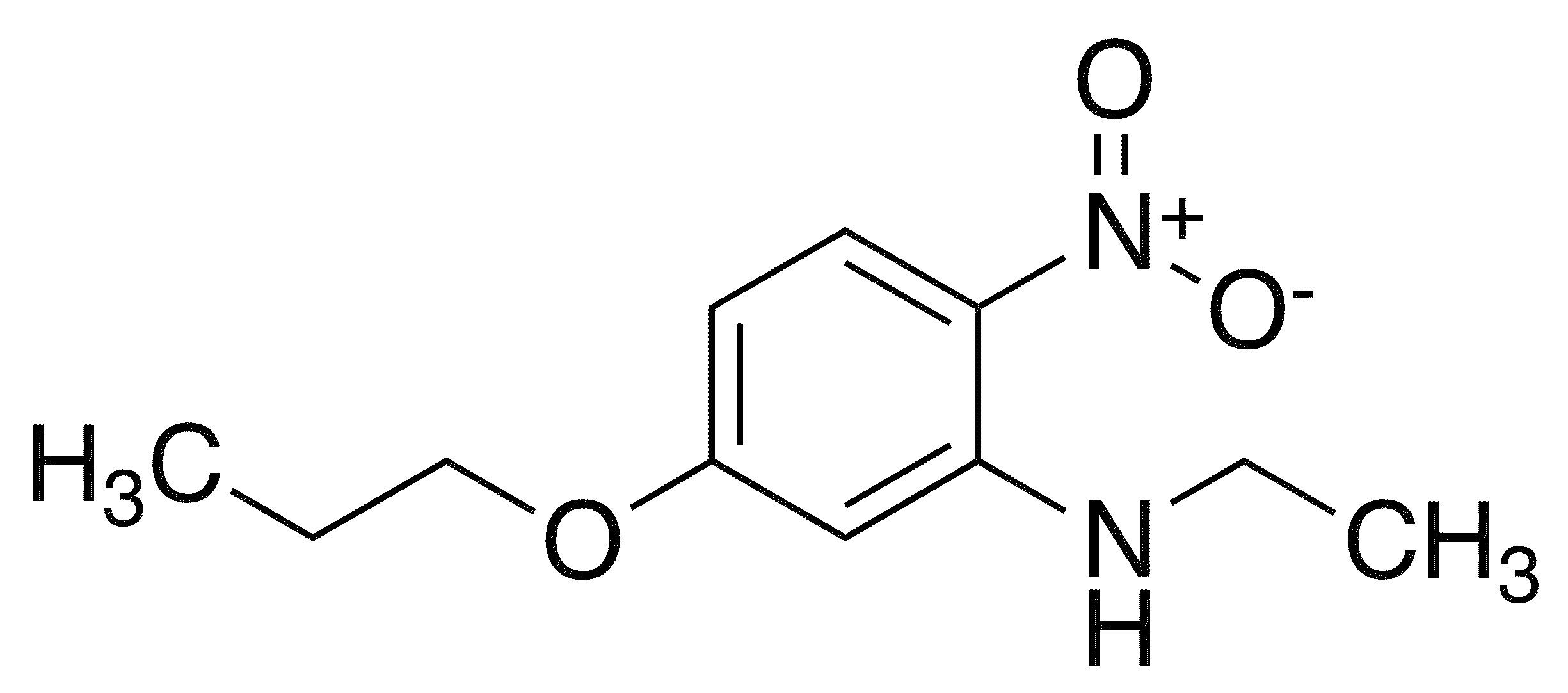 N-Ethyl-2-nitro-5-propoxyaniline - Chemical structure and product image