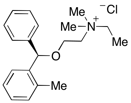 (R)-N-Ethyl-N,N-dimethyl-2-(phenyl(o-tolyl)methoxy)ethanaminium Chloride - Chemical structure and product image