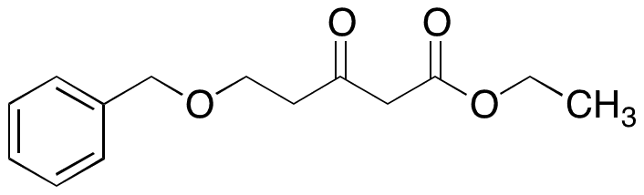 Ethyl 3-Oxo-5-(phenylmethoxy)-pentanoic Acid Ester - Chemical structure and product image