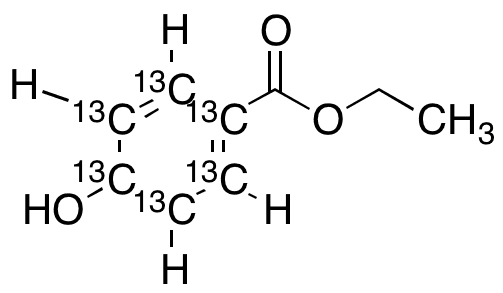 Ethyl Paraben-13C6 - Chemical structure and product image