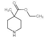 Ethyl 4-Methylpiperidine-4-carboxylate - Chemical structure and product image