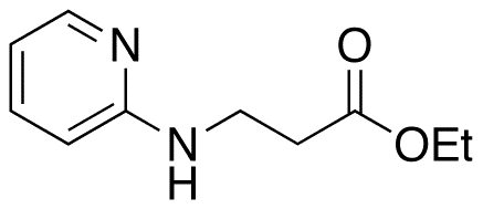 Ethyl 3-(Pyridin-2-ylamino)propanoate - Chemical structure and product image