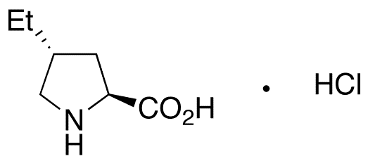 (2S,4R)-4-Ethyl-L-proline Hydrochloride - Chemical structure and product image