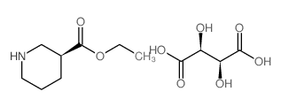 Ethyl (S)-nipecotate L-tartrate - Chemical structure and product image