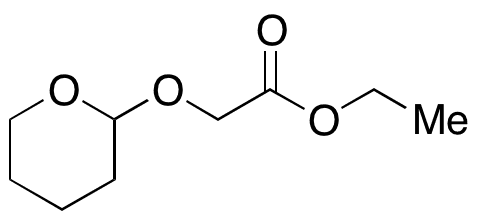 Ethyl 2-((Tetrahydro-2H-pyran-2-yl)oxy)acetate - Chemical structure and product image