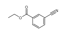 Ethyl 3-cyanobenzoate - Chemical structure and product image