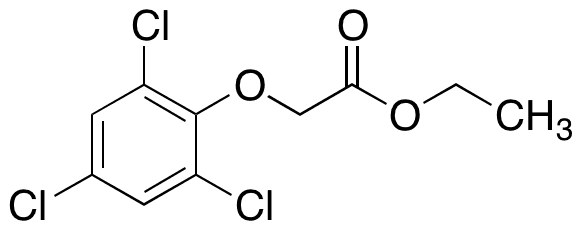 Ethyl 2,4,6-Trichlorophenoxyacetate - Chemical structure and product image