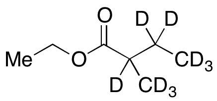 Ethyl 2-Methylbutyrate-d9 - Chemical structure and product image