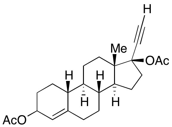 Ethynodiol Diacetate - Chemical structure and product image