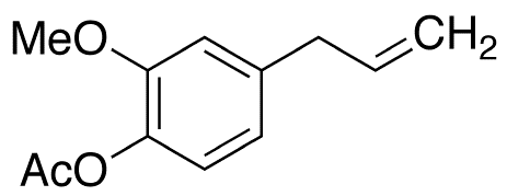 Eugenol Acetate - Chemical structure and product image