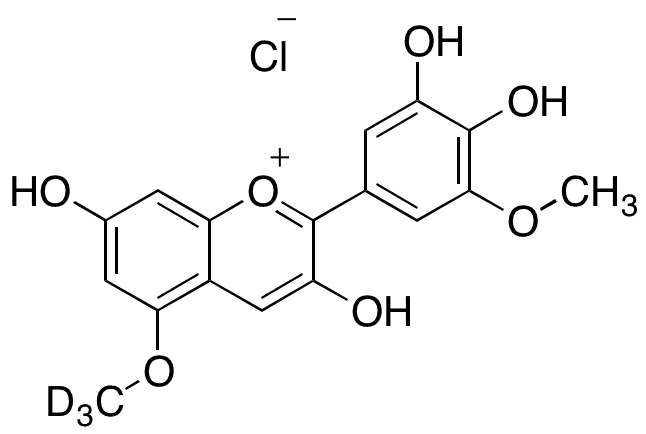 Europinidin Chloride-d3 - Chemical structure and product image