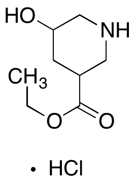 Ethyl 5-hydroxypiperidine-3-carboxylate Hydrochoride - Chemical structure and product image