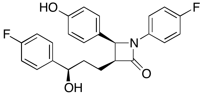 (3S,4S,3R)-Ezetimibe - Chemical structure and product image