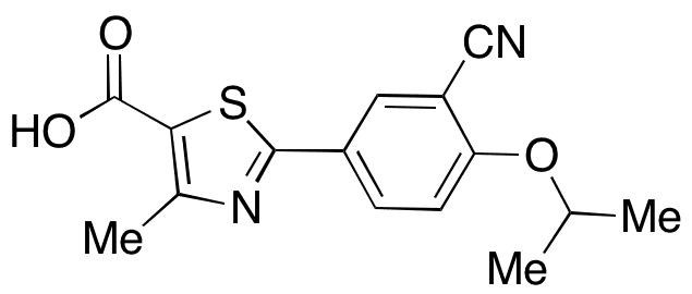 Febuxostat Isopropyl Isomer - Chemical structure and product image