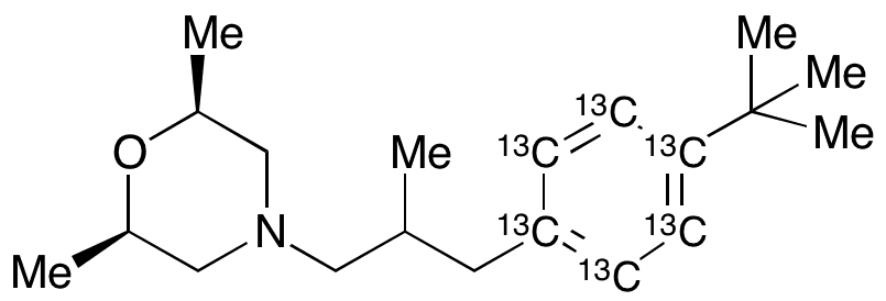 Fenpropimorph(phenyl-13C6) - Chemical structure and product image