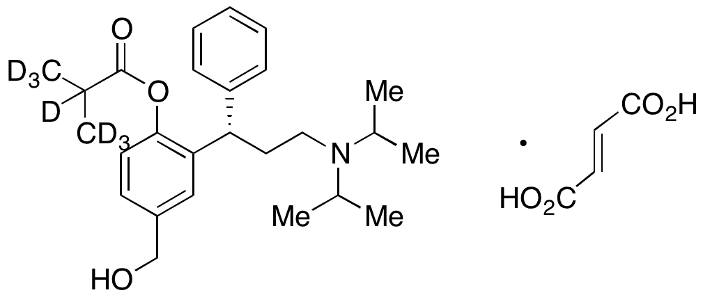 (S)-Fesoterodine-d7 Fumarate - Chemical structure and product image