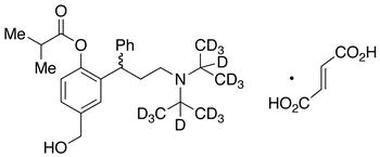 rac Fesoterodine-d14 Fumarate - Chemical structure and product image