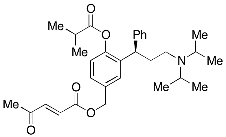 Fesoterodine 4-Oxo-2-pentenoate Benzylic Ester - Chemical structure and product image