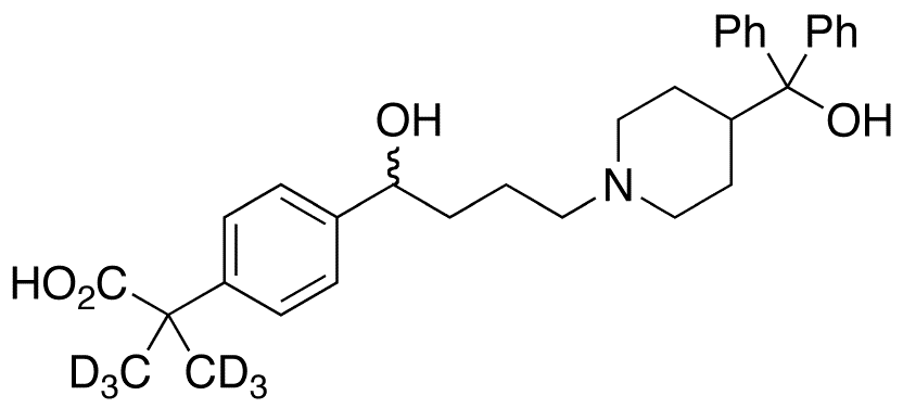 Fexofenadine-d6 - Chemical structure and product image
