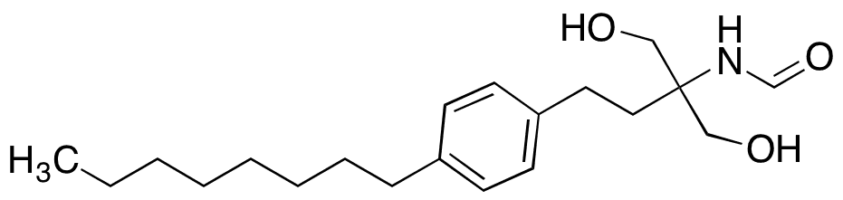 N-Formyl Fingolimod - Chemical structure and product image