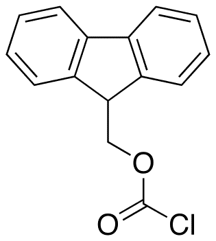 9-Fluorenylmethyl Chlorocarbonate - Chemical structure and product image