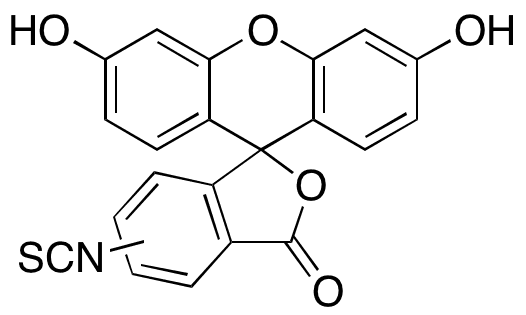 Fluorescein Isothiocyanate (>85%) - Chemical structure and product image