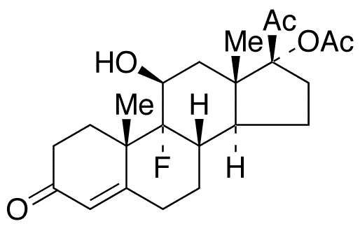 Flugestone 17-Acetate - Chemical structure and product image