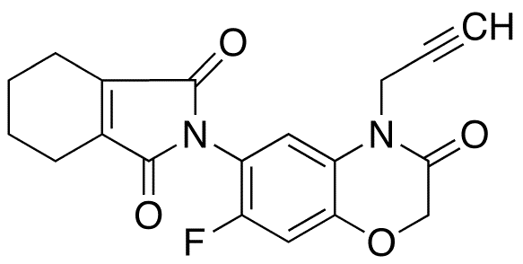 Flumioxazin - Chemical structure and product image